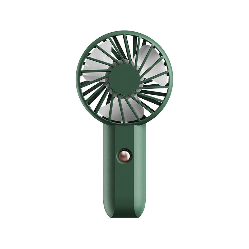 New USB Rechargeable Fan Mini Handheld Small Electric Fan Hanging Waist Hanging Neck Fan Portable Fan Lazy Fan