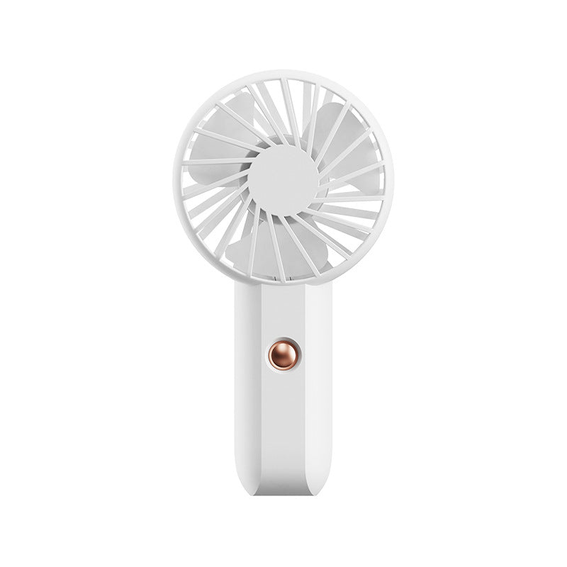 New USB Rechargeable Fan Mini Handheld Small Electric Fan Hanging Waist Hanging Neck Fan Portable Fan Lazy Fan